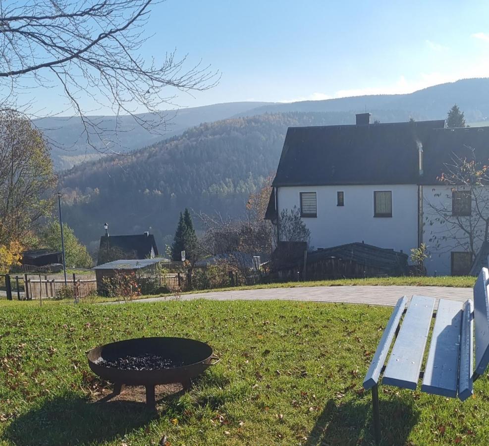 Ferienwohnung Bergidyll Шварценберг Екстериор снимка