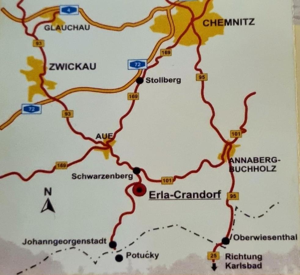 Ferienwohnung Bergidyll Шварценберг Екстериор снимка