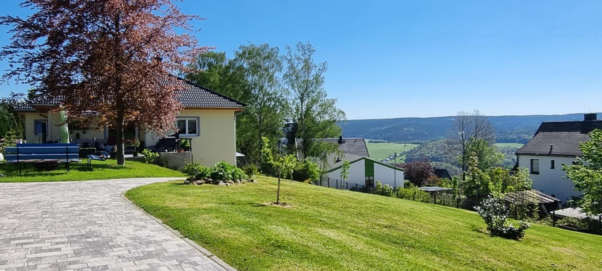 Ferienwohnung Bergidyll Шварценберг Екстериор снимка