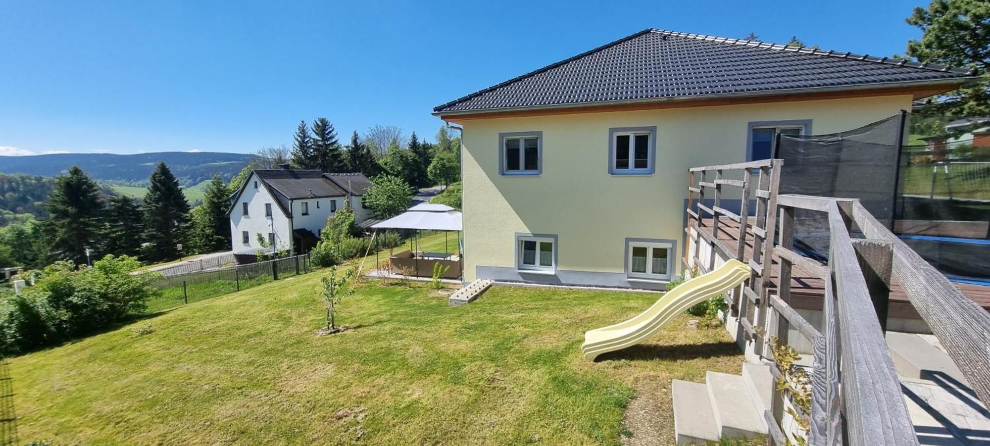 Ferienwohnung Bergidyll Шварценберг Екстериор снимка