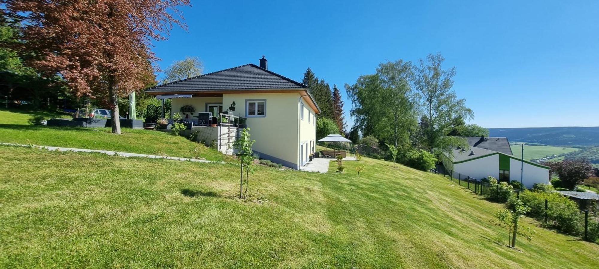 Ferienwohnung Bergidyll Шварценберг Екстериор снимка